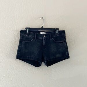Hollister Black‎ Denim Jean Shorts
